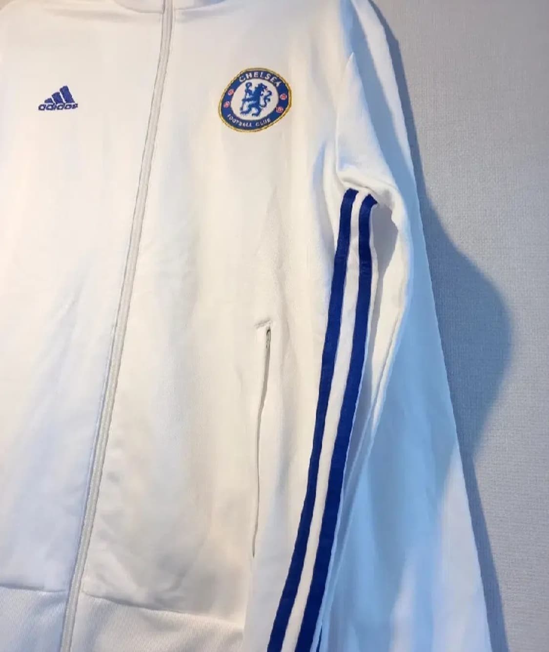 아디다스 희귀 첼시 화이트 트랙탑 저지 져지집업 110/XXL 상품이미지2