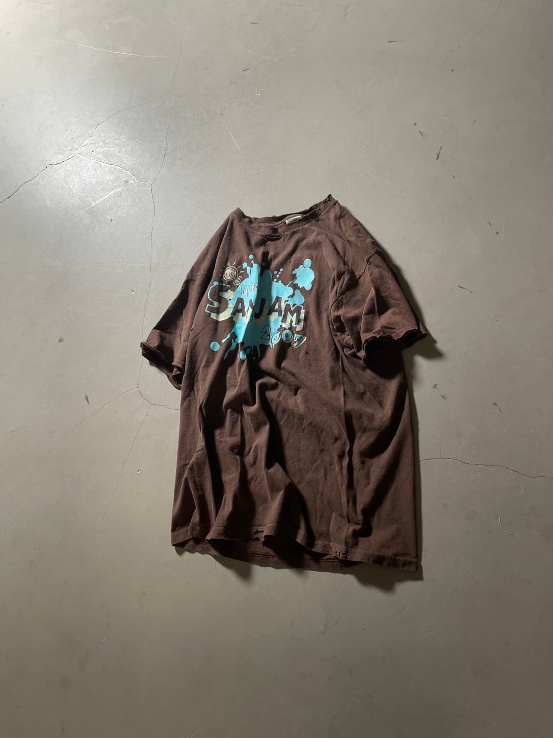 Fruit of the Loom 빈티지 나염 티  상품이미지1