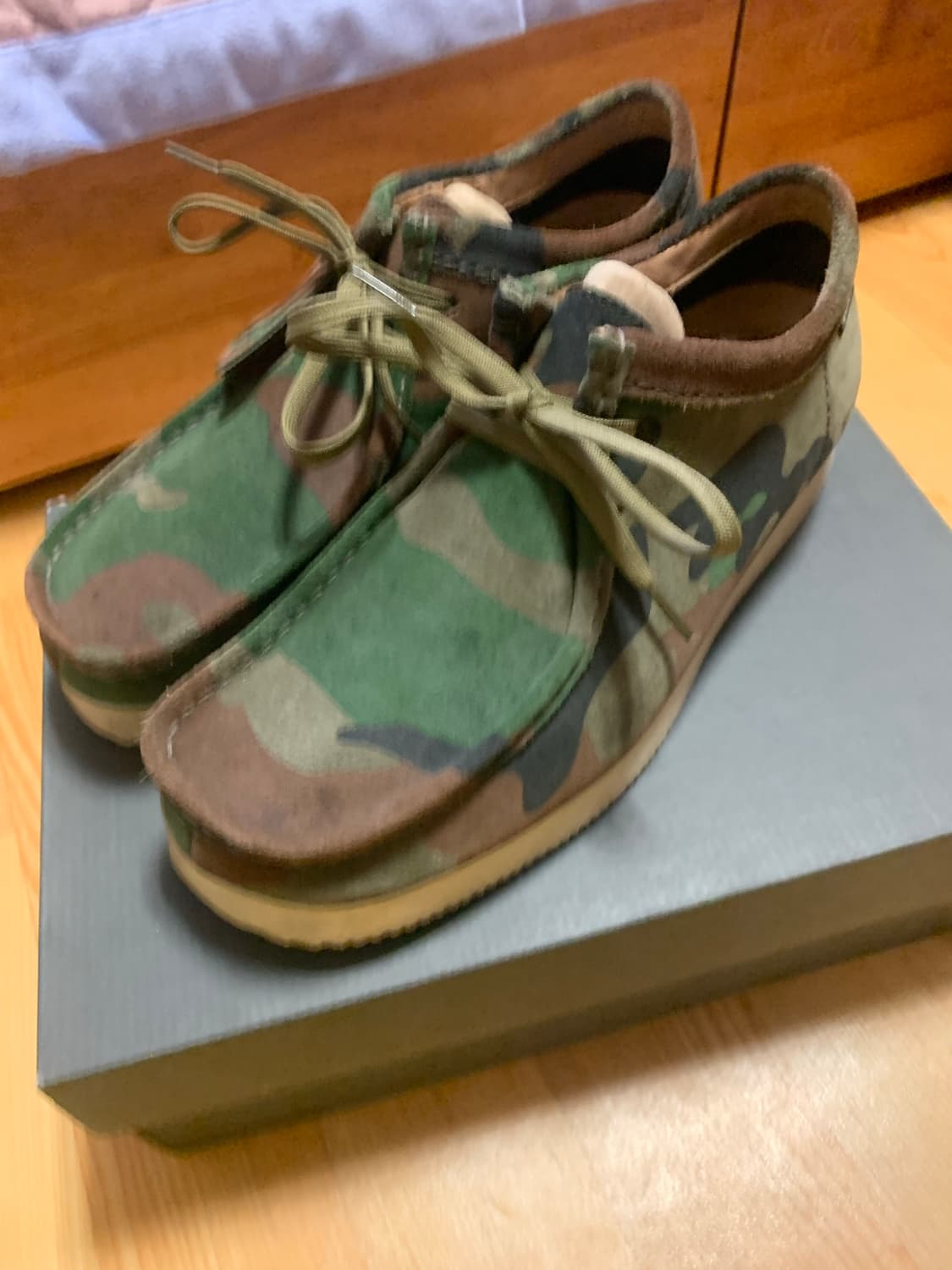 슈프림 클락스 왈라비 카모 고어텍스  상품이미지5