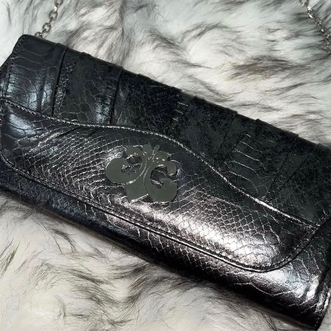 빈티지 체인 실버백(파우치 있음) 상품이미지2