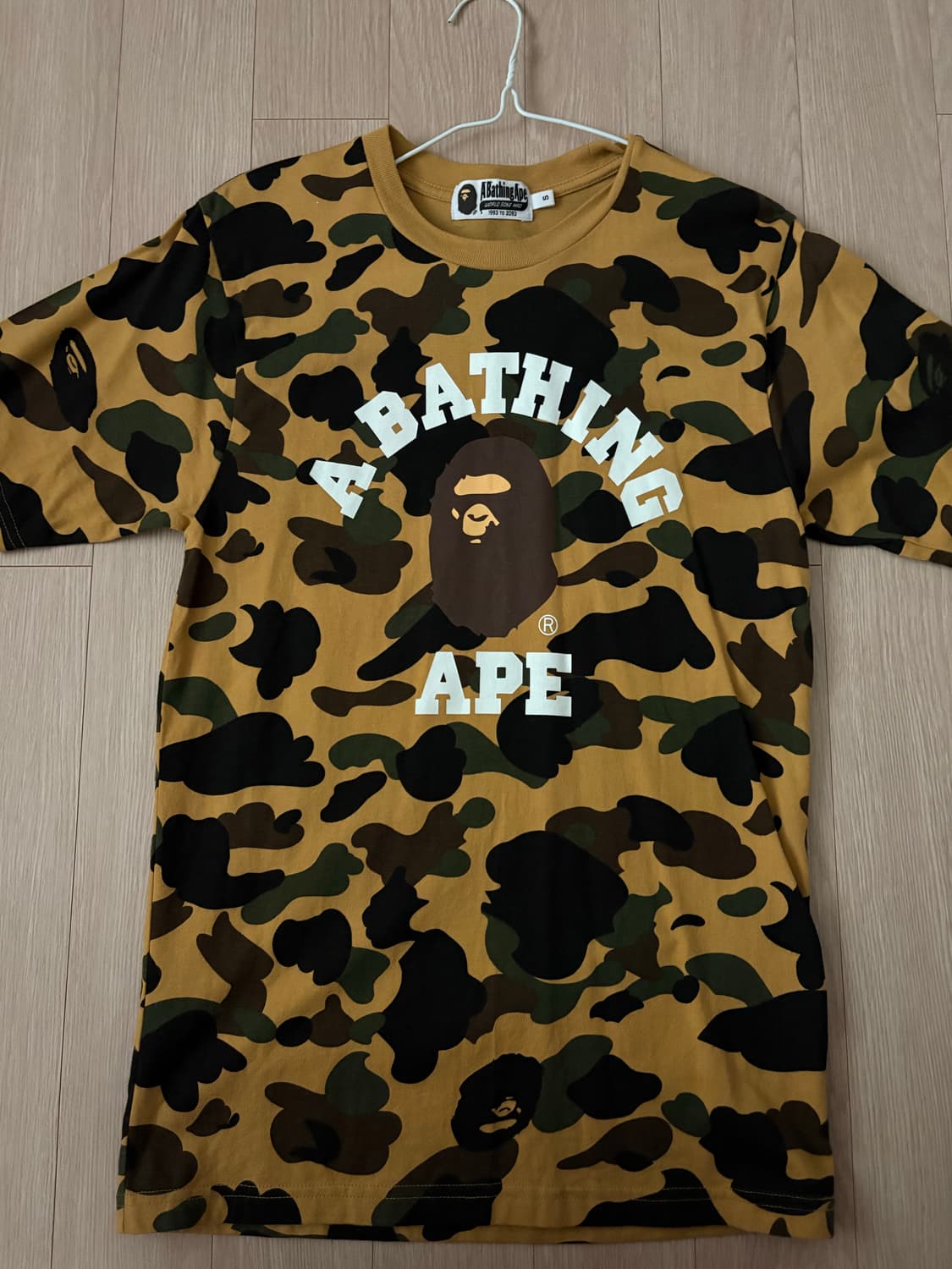 베이프 카모 반팔(S) 상품이미지1