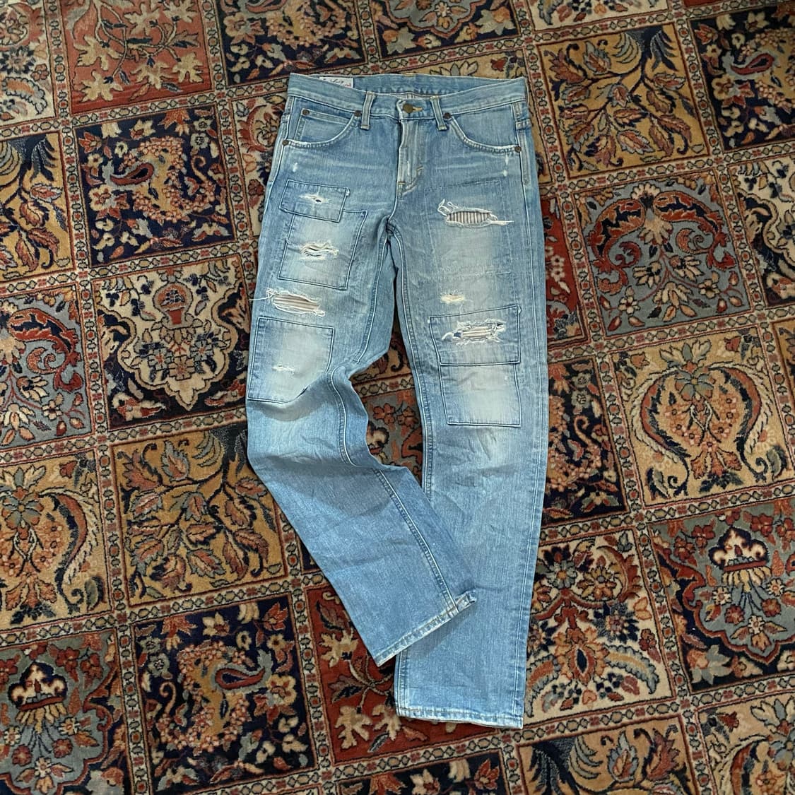 🌊Lee riders lady repaired Denim pants 상품이미지1