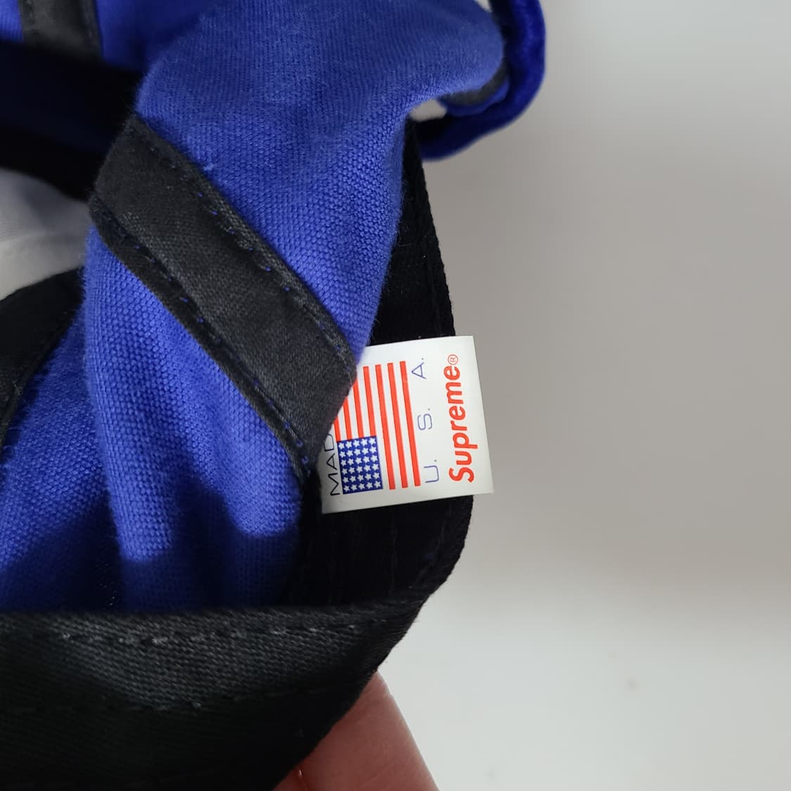 슈프림 벨벳 S 로고 6 패널 캡 로얄 20FW 상품이미지7