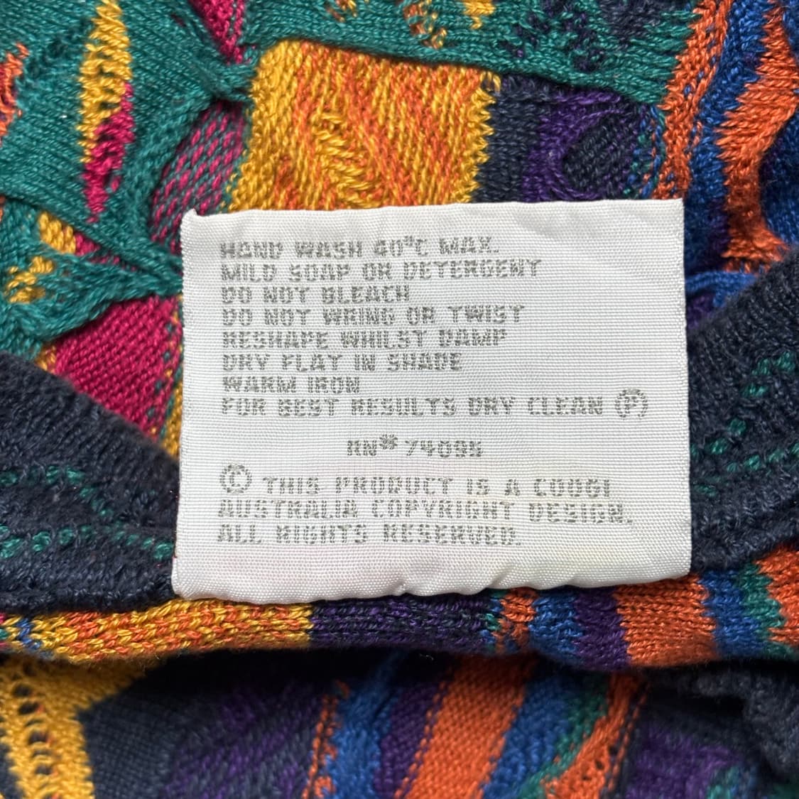 쿠지 COOGI 3D 케이블니트 스웨터  상품이미지4