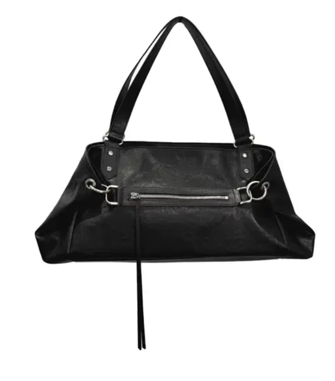 보헤미안서울 FOLDED SHOULDER BAG, BLACK 상품이미지1