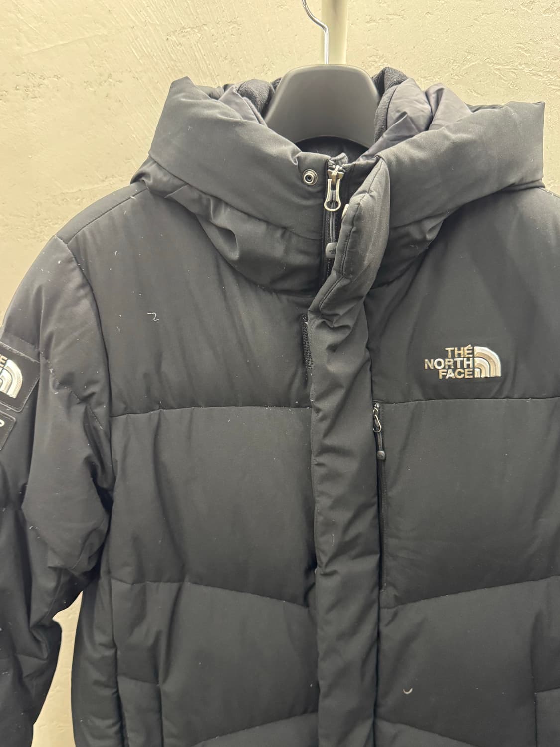 노스페이스 블랙 롱패딩 여성 90 상품이미지3