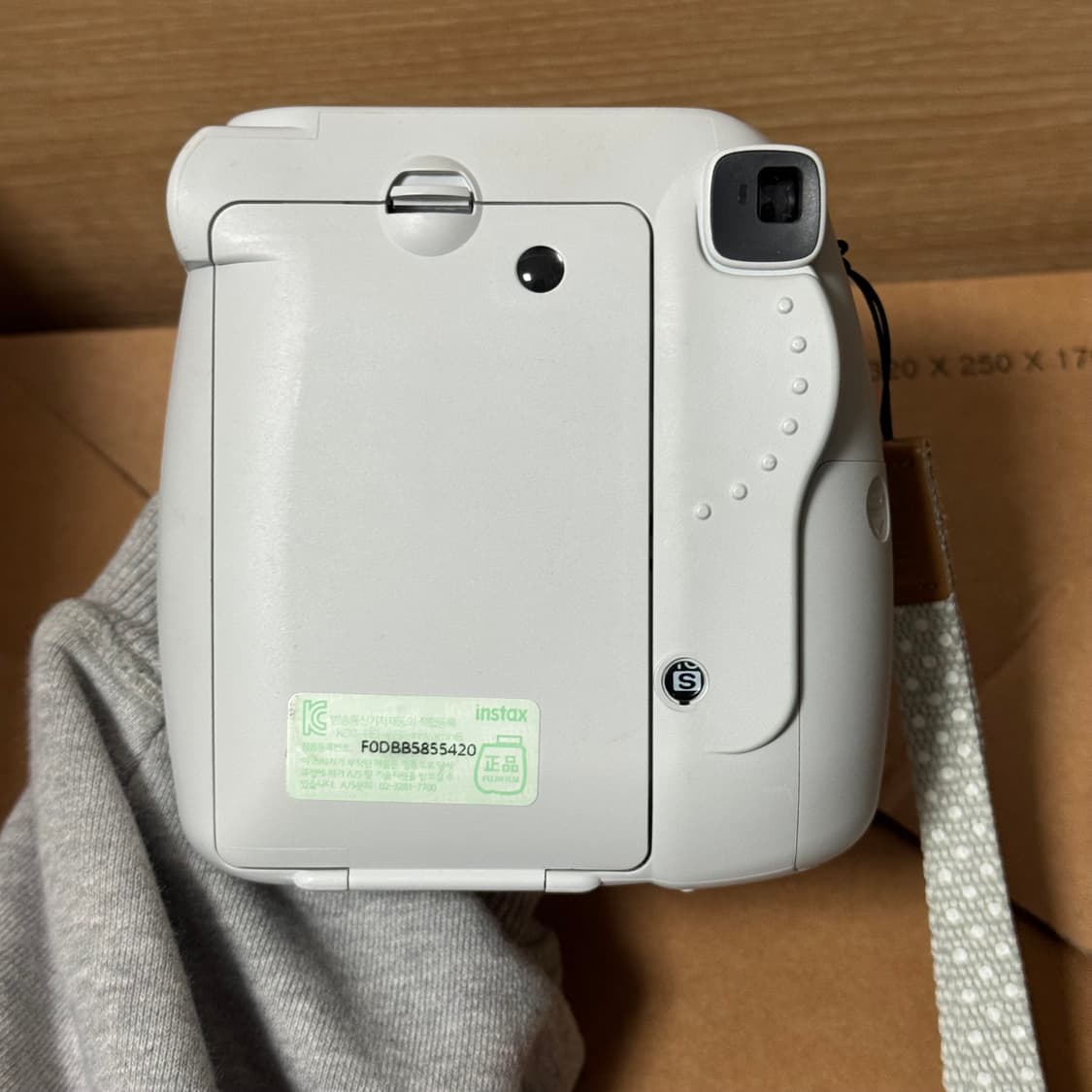 후지필름 인스탁스 미니9 화이트 폴라로이드 상품이미지2