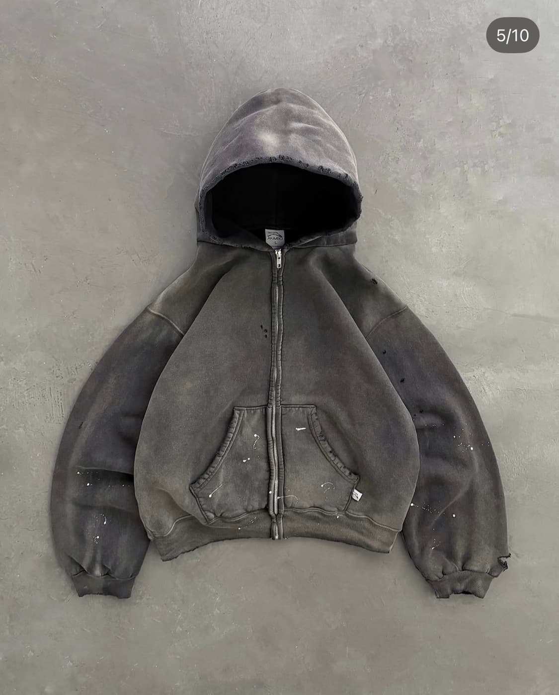 아킴보 akimbo watch-peeker hoodie zip-up 상품이미지1