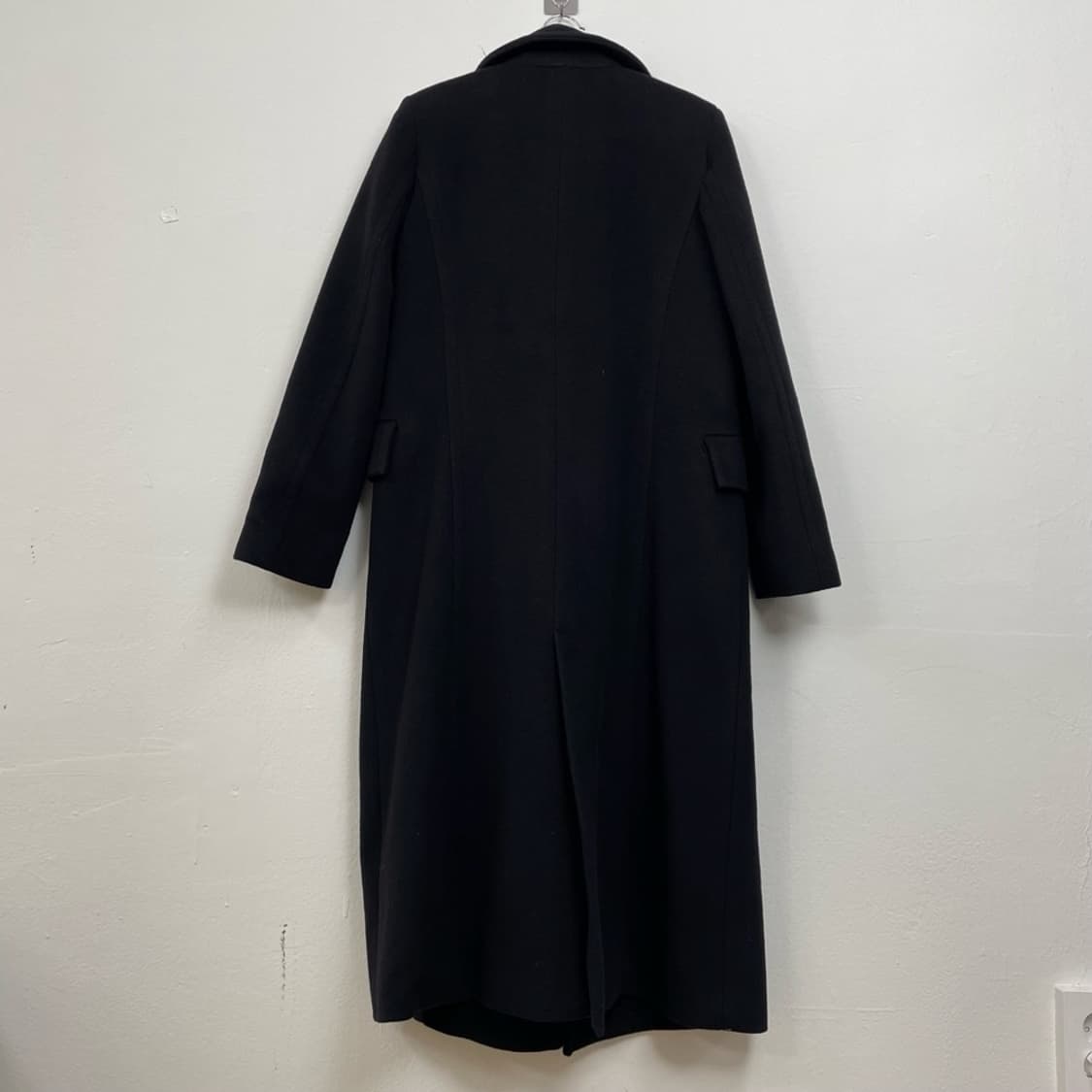끌로디피에로 Claudie Pierlot 블랙 울 롱코트 36 상품이미지7