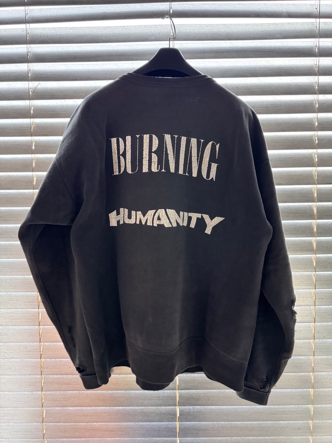 [XL] 세인트 미카엘 너바나 BURNING 스웻셔츠 상품이미지2