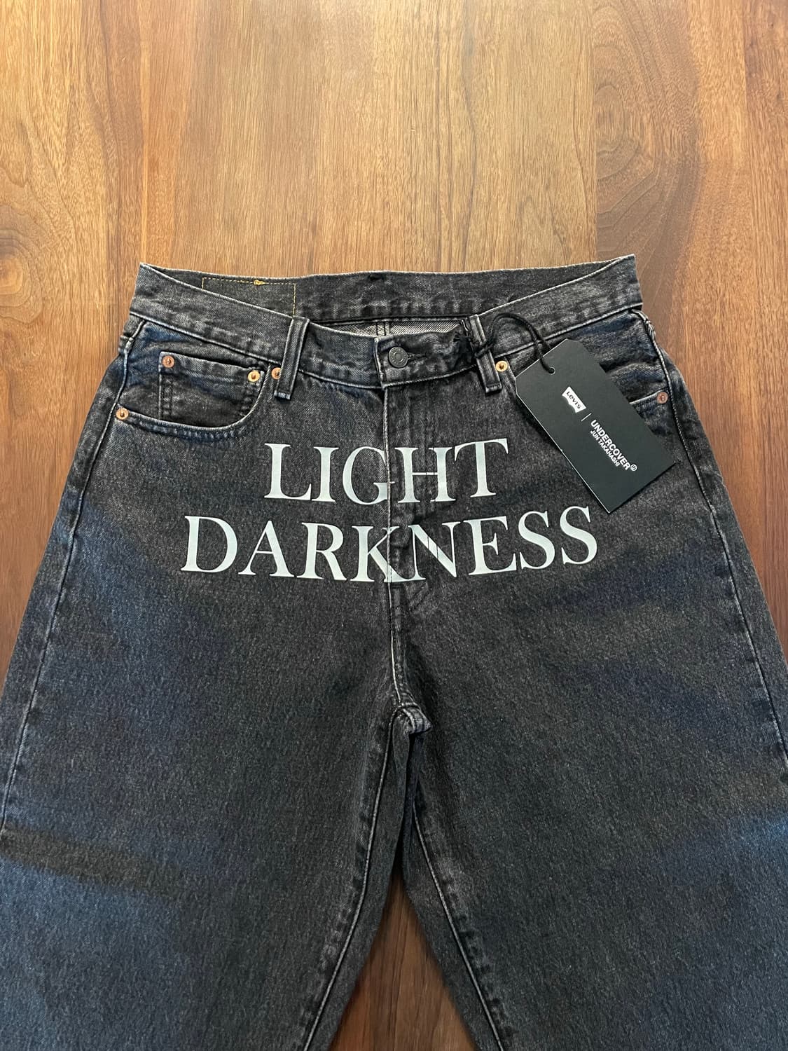 언더커버x리비이스 LIGHT DARKNESS 데님진 상품이미지1
