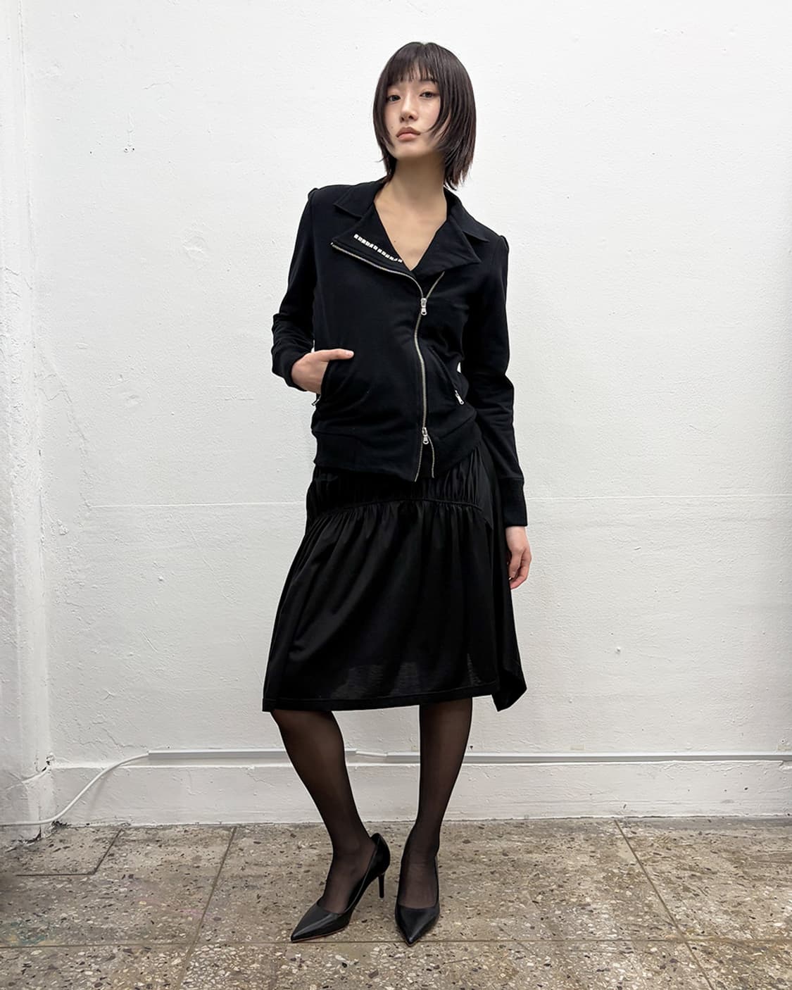 파트리지아 페페 로고 스터드 자켓 상품이미지6