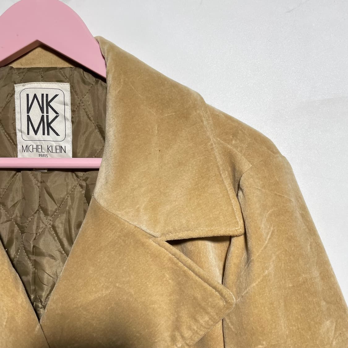 미쉘클랑 더블 버튼 코듀로이 코트 상품이미지2