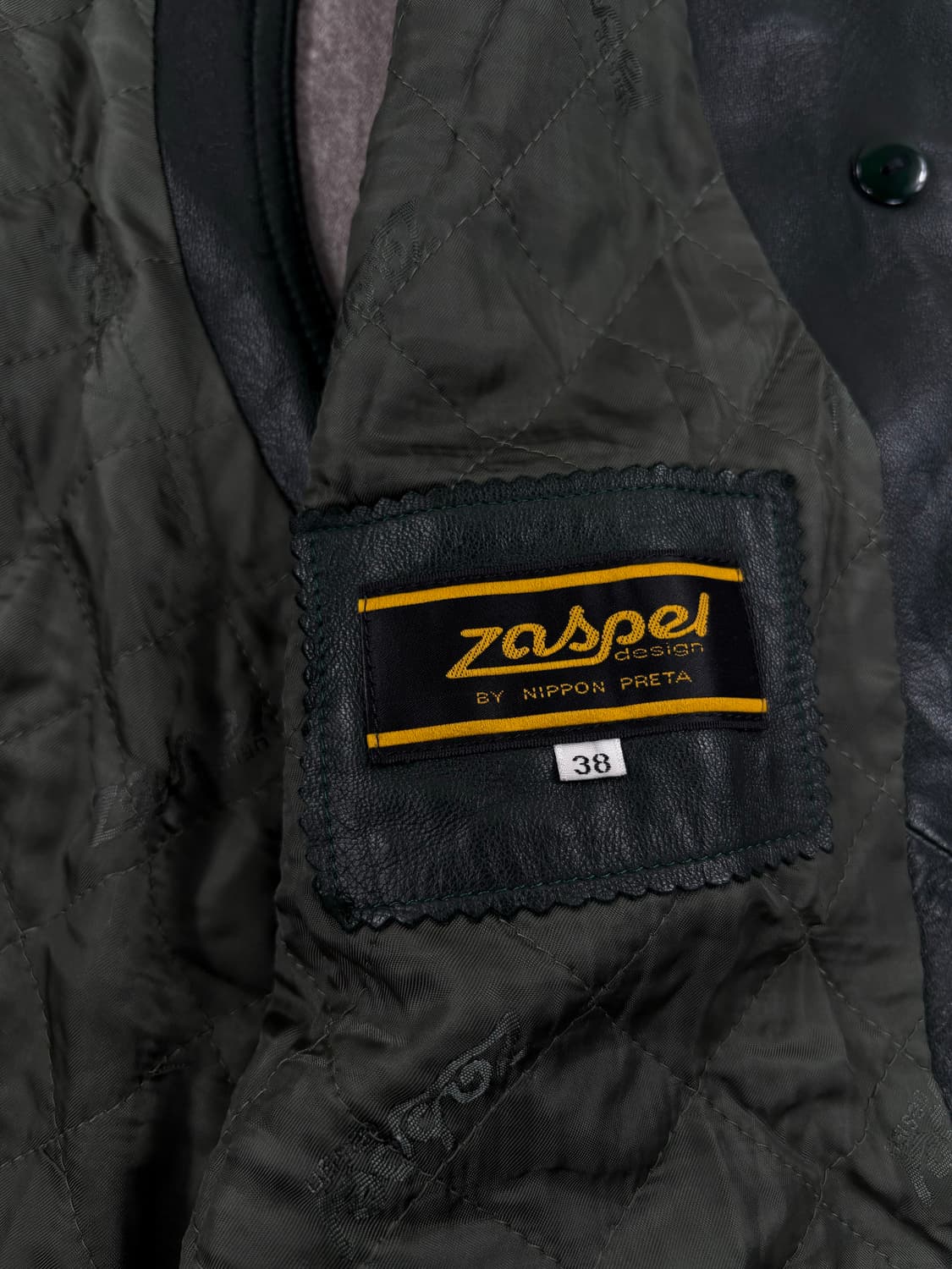 Zaspel design 90's Leather Vest  상품이미지4