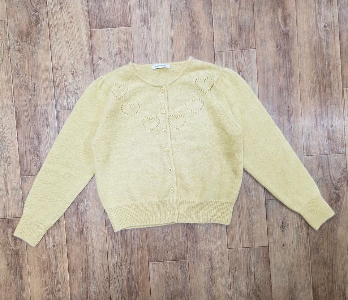 피터앤웬디(peterandwendy) 하트 뿅뿅가디건 프리사이즈 새상품 상품이미지5