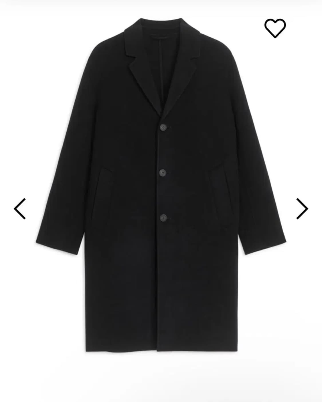 [52] 아르켓 릴렉스드 울 탑코트 상품이미지2