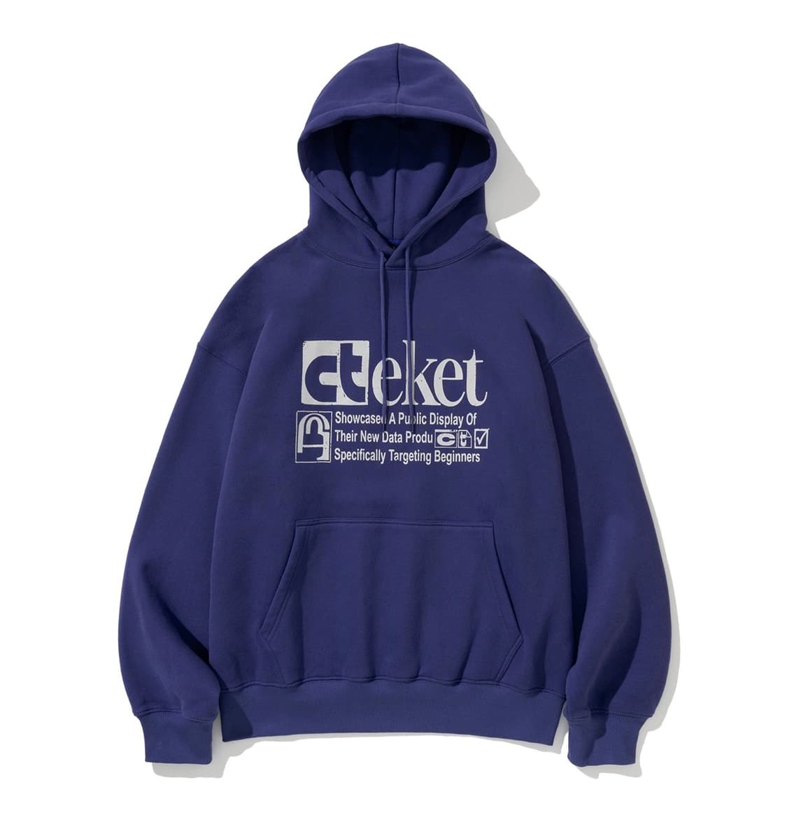 TEKET 테켓 후드 더스티블루 (모델사진이랑컬러다름) 새상품 상품이미지1