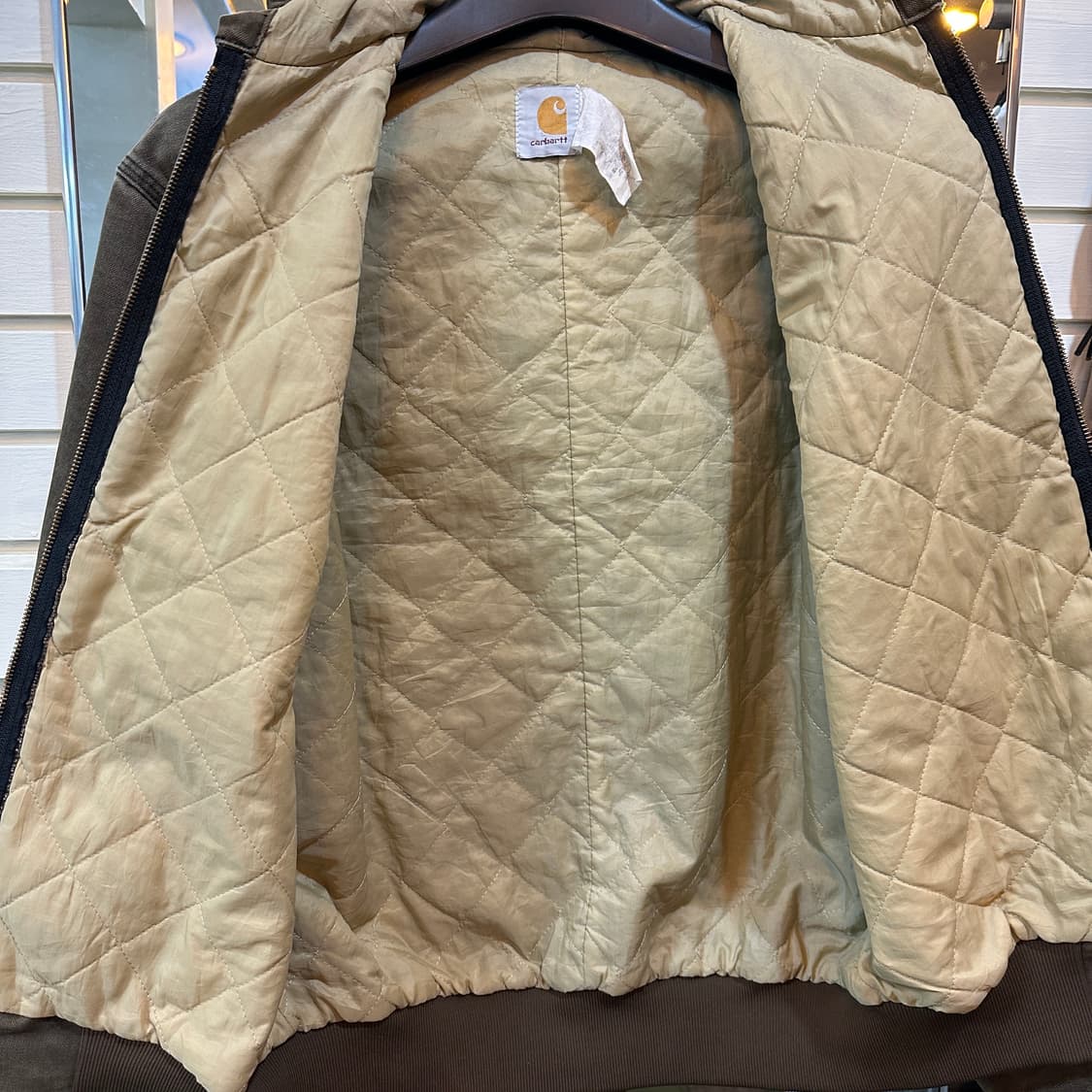 칼하트 JQ142 안감 퀄팅 덕 자켓  상품이미지2