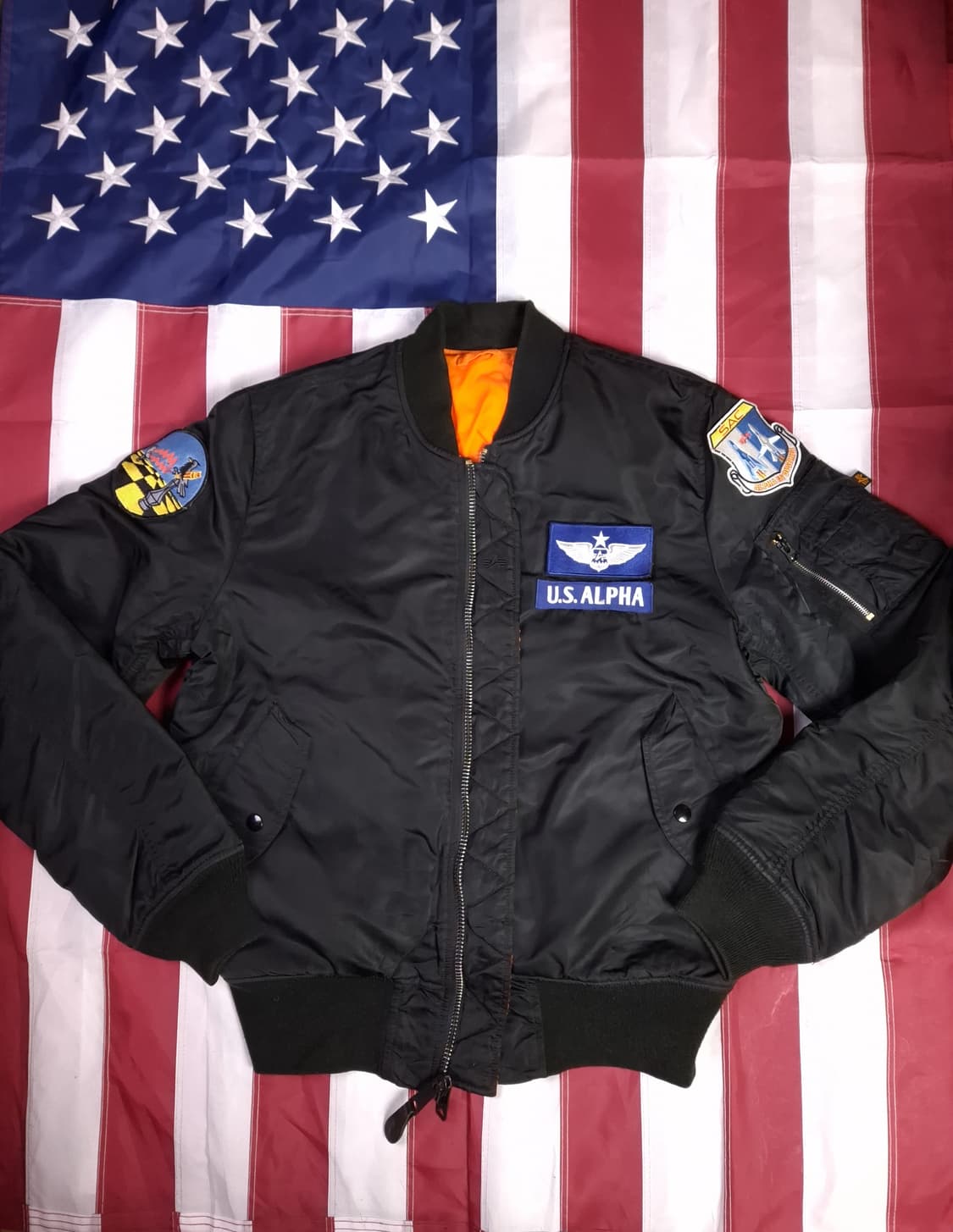 오리지날  알파사 미공군 민수용 MA-1 항공자켓 상품이미지2