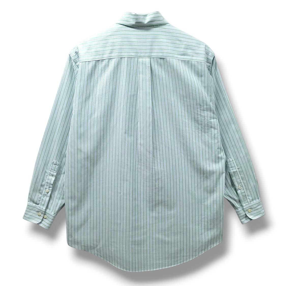 [M~XL] 브룩스브라더스 그린&블루라인 논아이론 수피마코튼 긴팔셔츠 상품이미지2