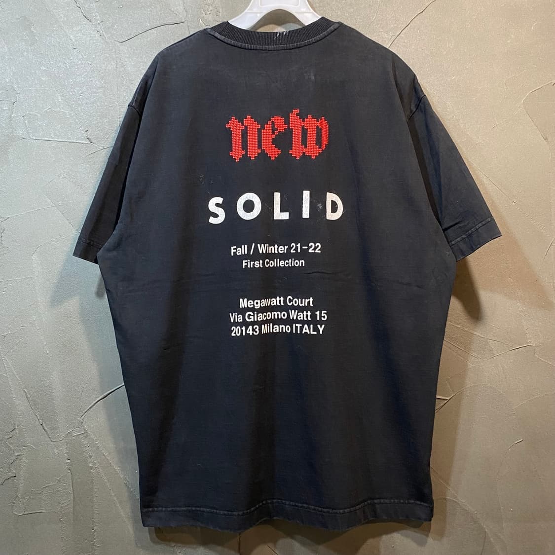 [구매] 솔리드옴므 21 F/W 반팔 상품이미지1