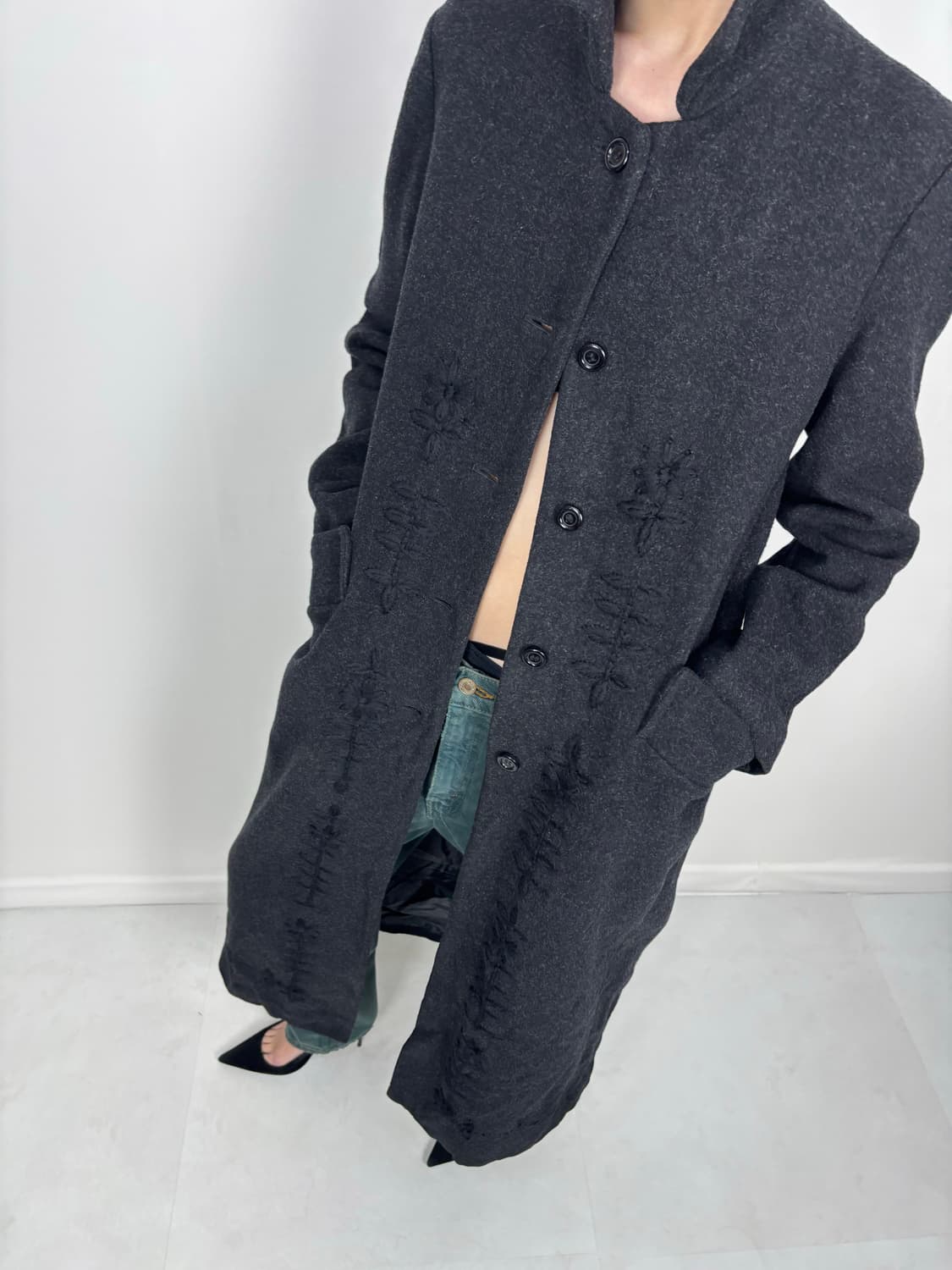 FLORAL ORIENTAL LONG COAT 상품이미지9