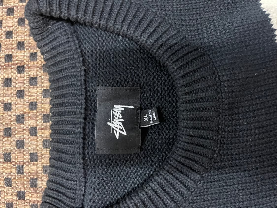 스투시 S 컬리 니트 XL 상품이미지3