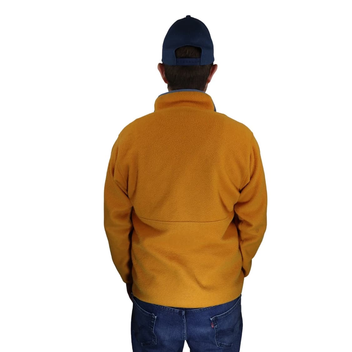 90s 파타고니아 신칠라 마수피얼 플리스 풀오버 망고 오렌지 상품이미지3