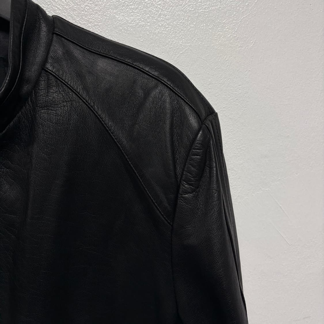 [양가죽] 빈티지 레더 자켓 34 상품이미지3