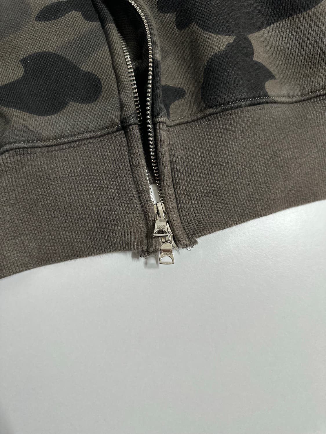 베이프 샤크 후드집업 흑카모 XL 상품이미지5