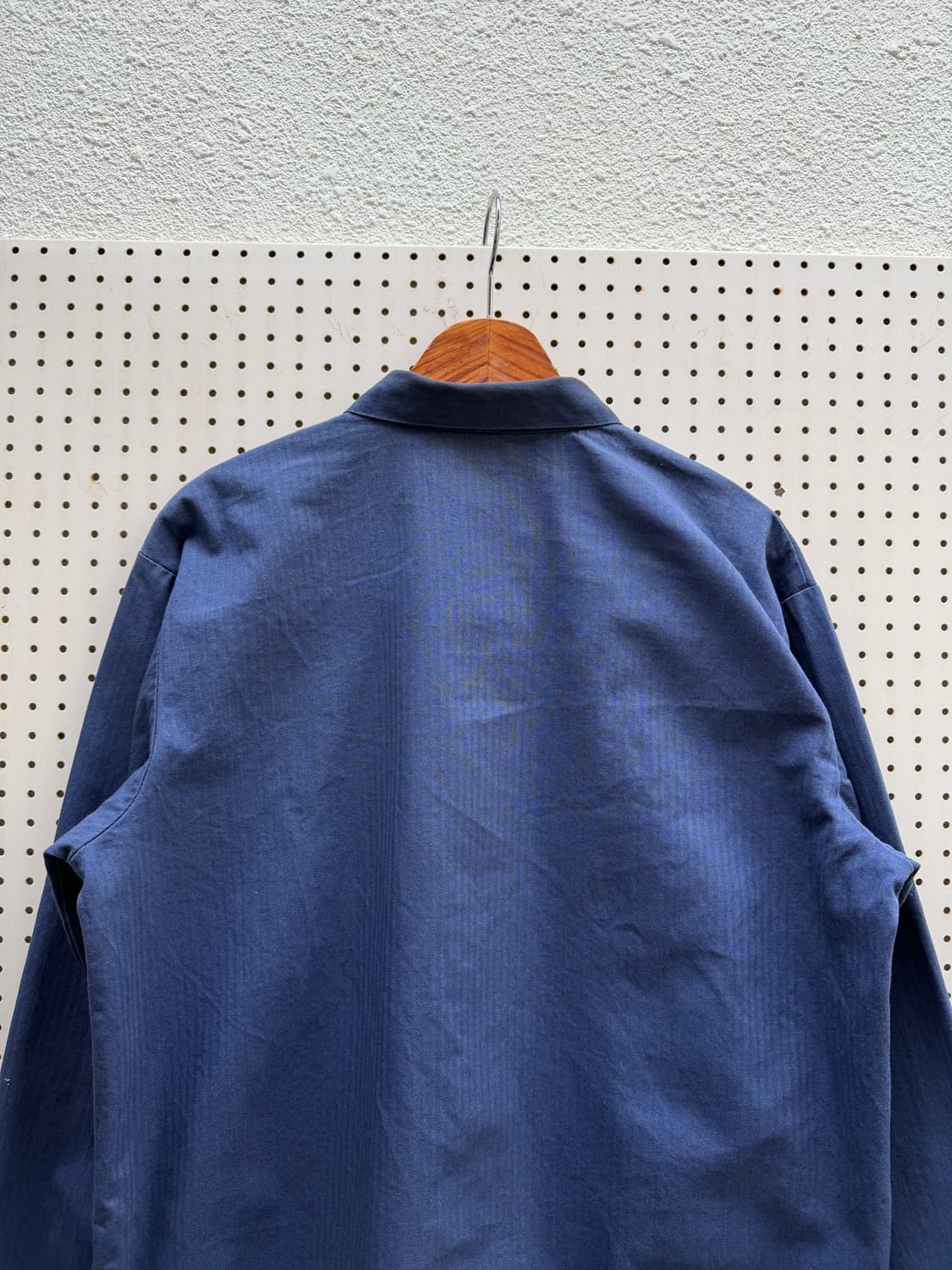 WASHED BLUE OLD VINTAGE HBT 헤링본 프렌치워크자켓 상품이미지10