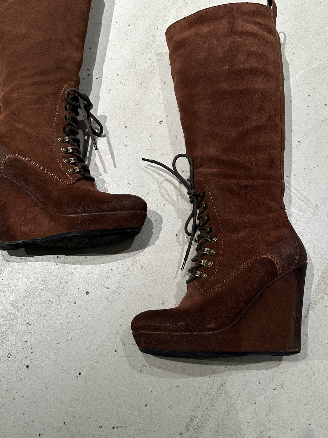 Diesel vintage wedge boots 상품이미지3