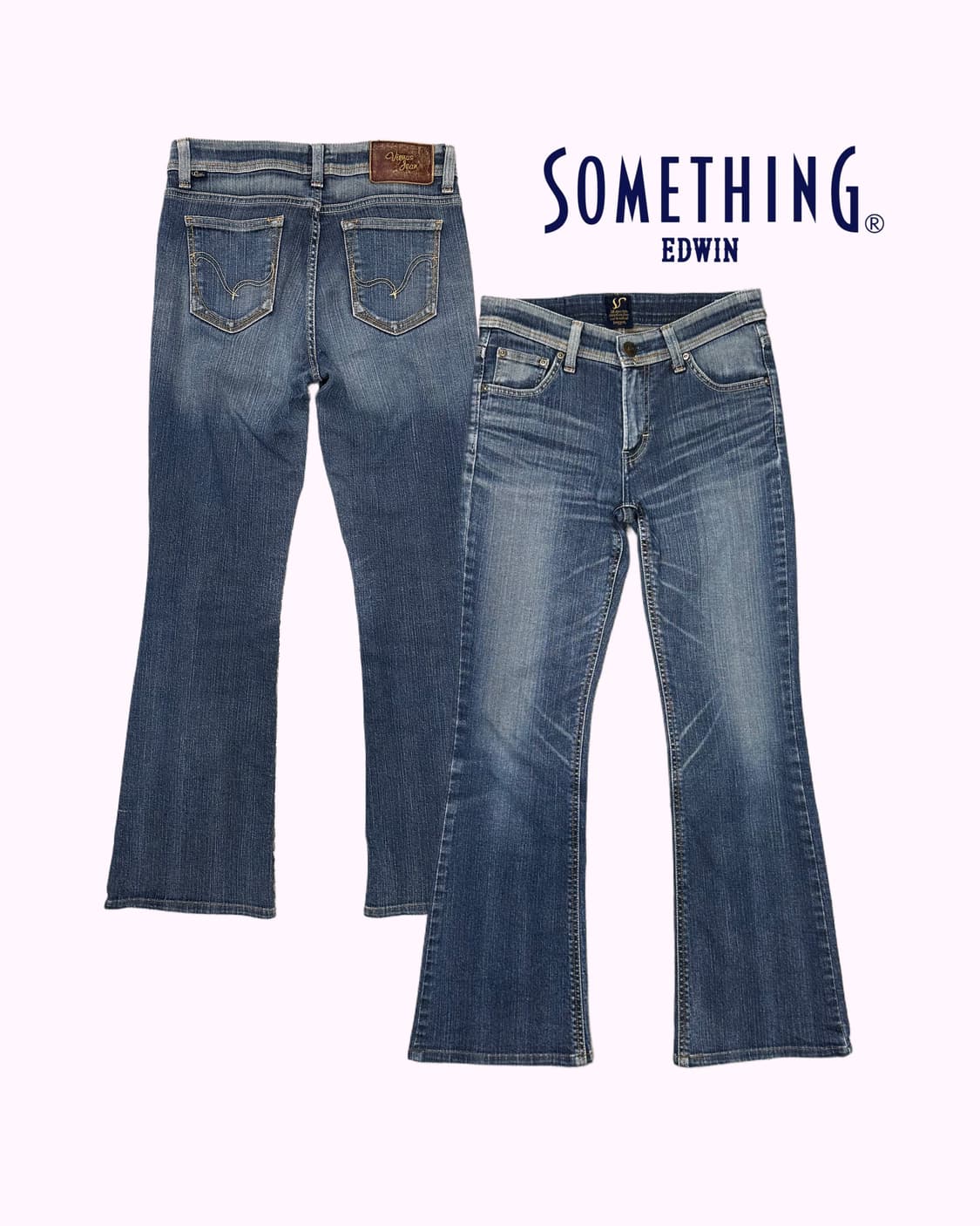 EDWIN fade low-rise boots-cut jean 상품이미지1