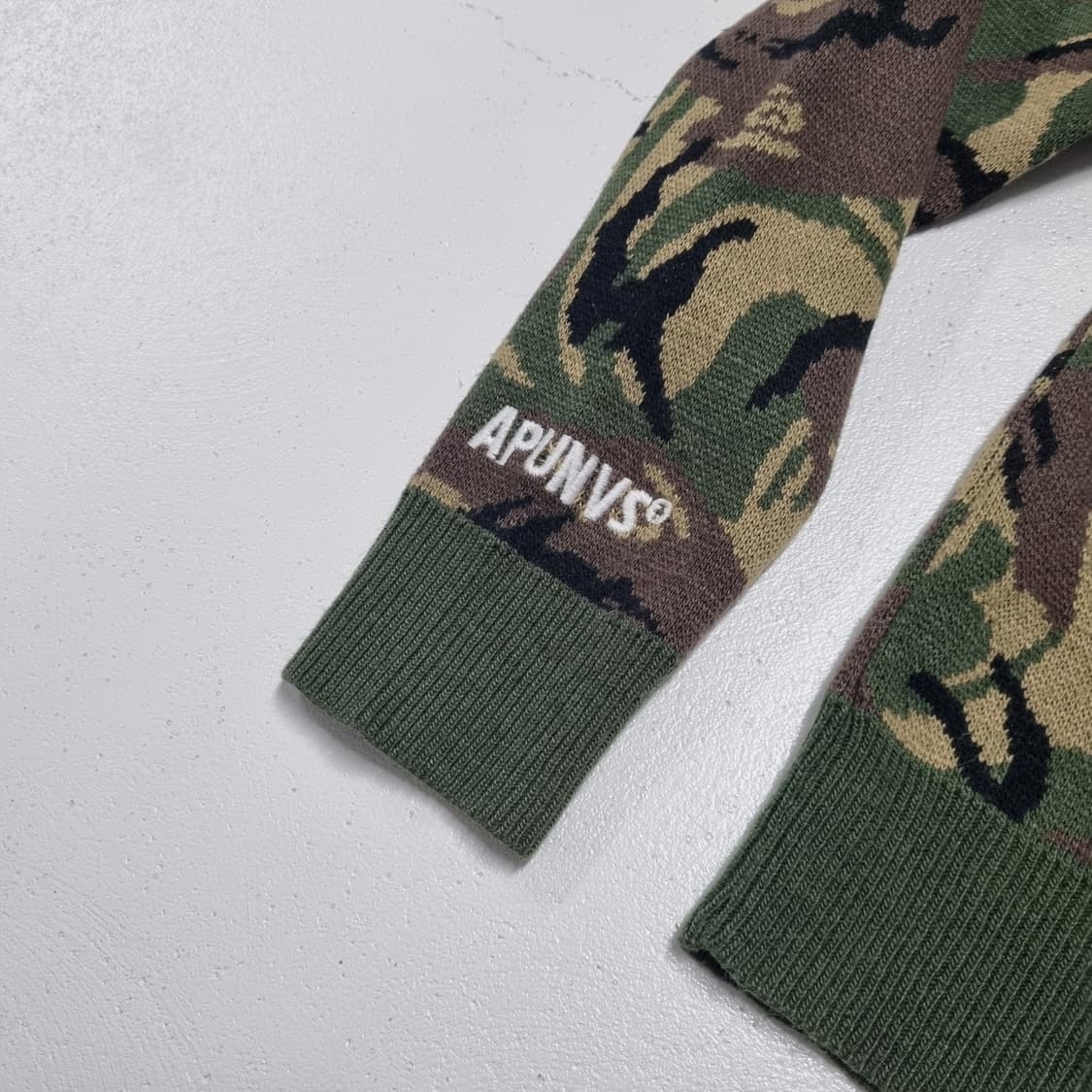 AAPE 카모 니트 - XS 상품이미지6