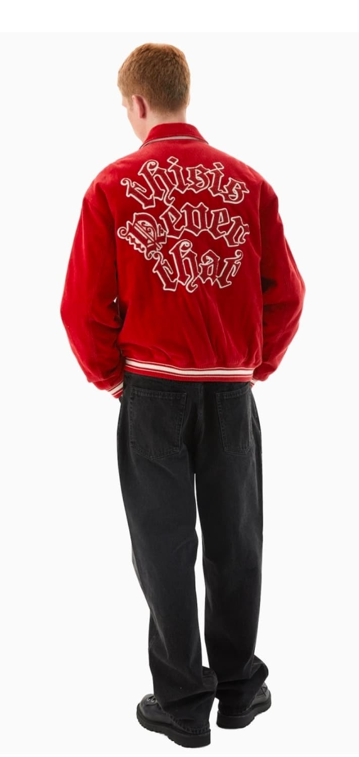디스이즈네버댓 포르투나 코듀로이 자켓 red XL (새상품) 상품이미지3