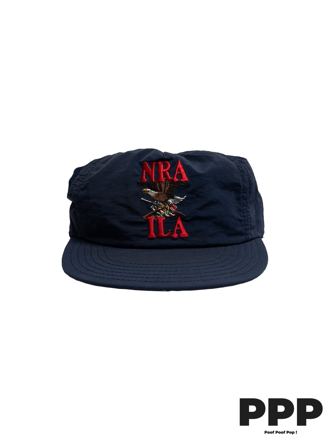 80's 미제 빈티지 NRA ILA 자수 나일론 캡 상품이미지1
