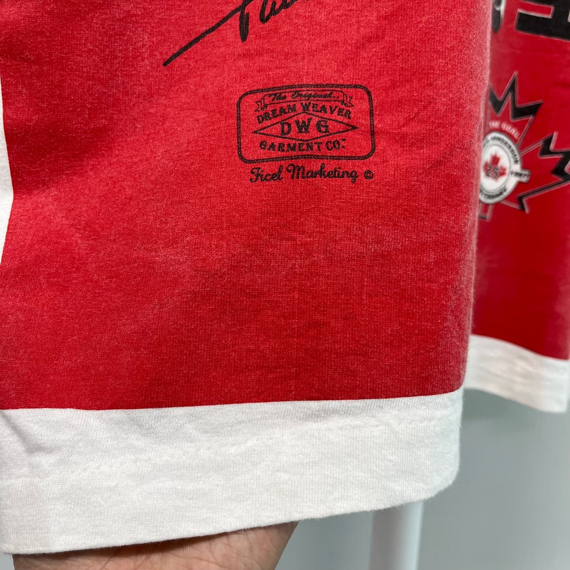 [XL] 헤인즈 헤비 웨이트 90s 빈티지 그래픽 반팔 티셔츠 상품이미지4