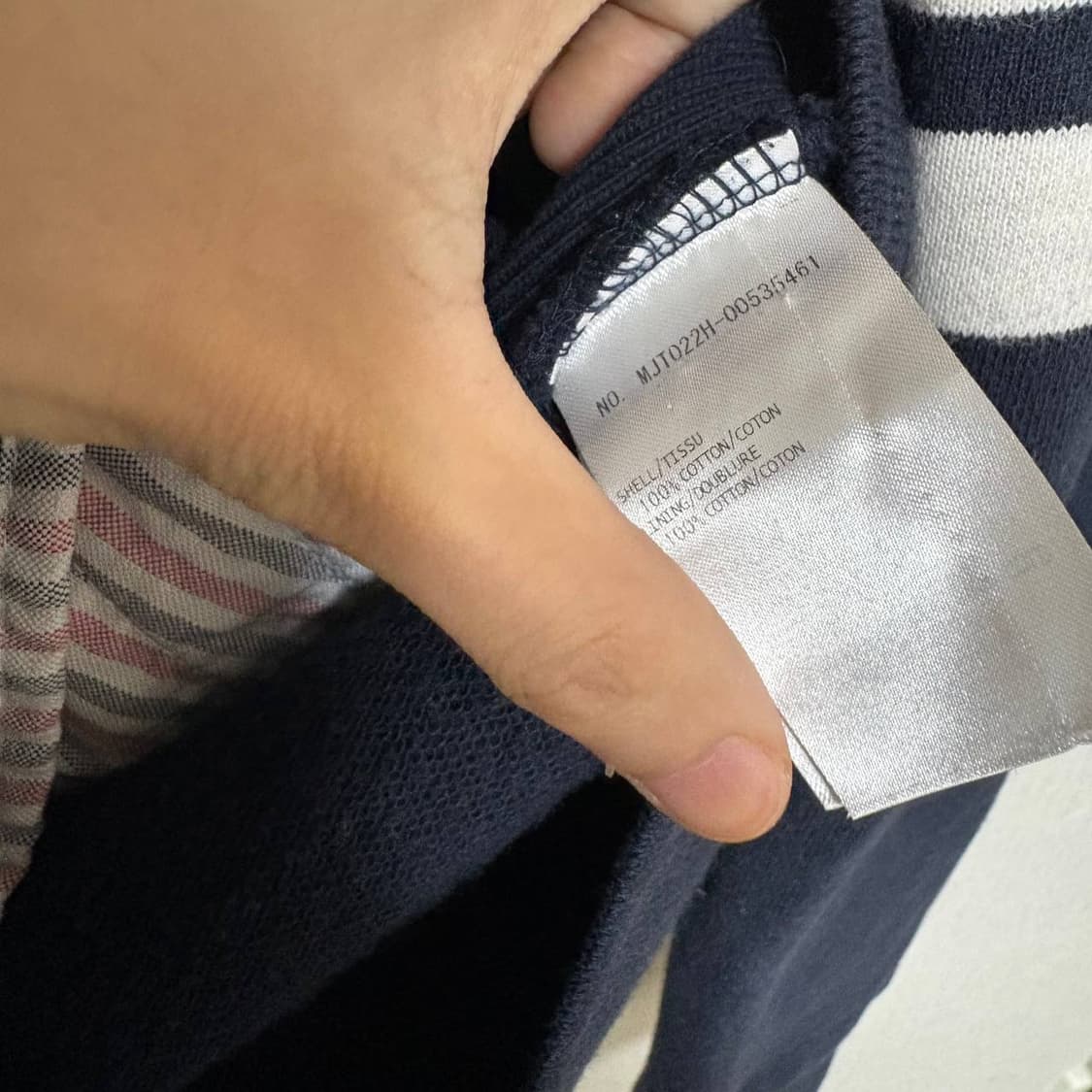 [4] 톰브라운 사선완장 후드집업 상품이미지3