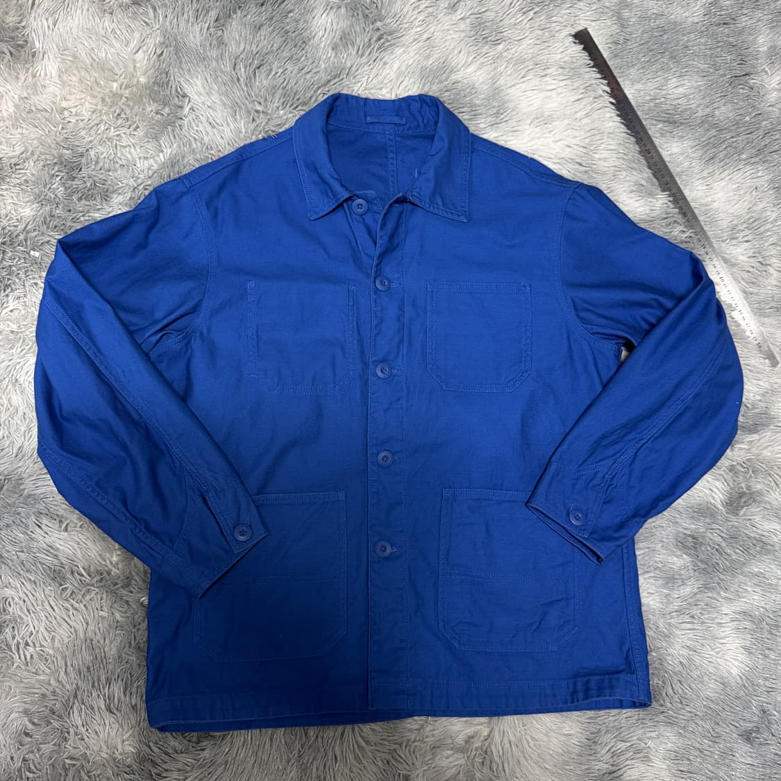 무신사스탠다드 블루 코튼자켓 L사이즈 상품이미지1