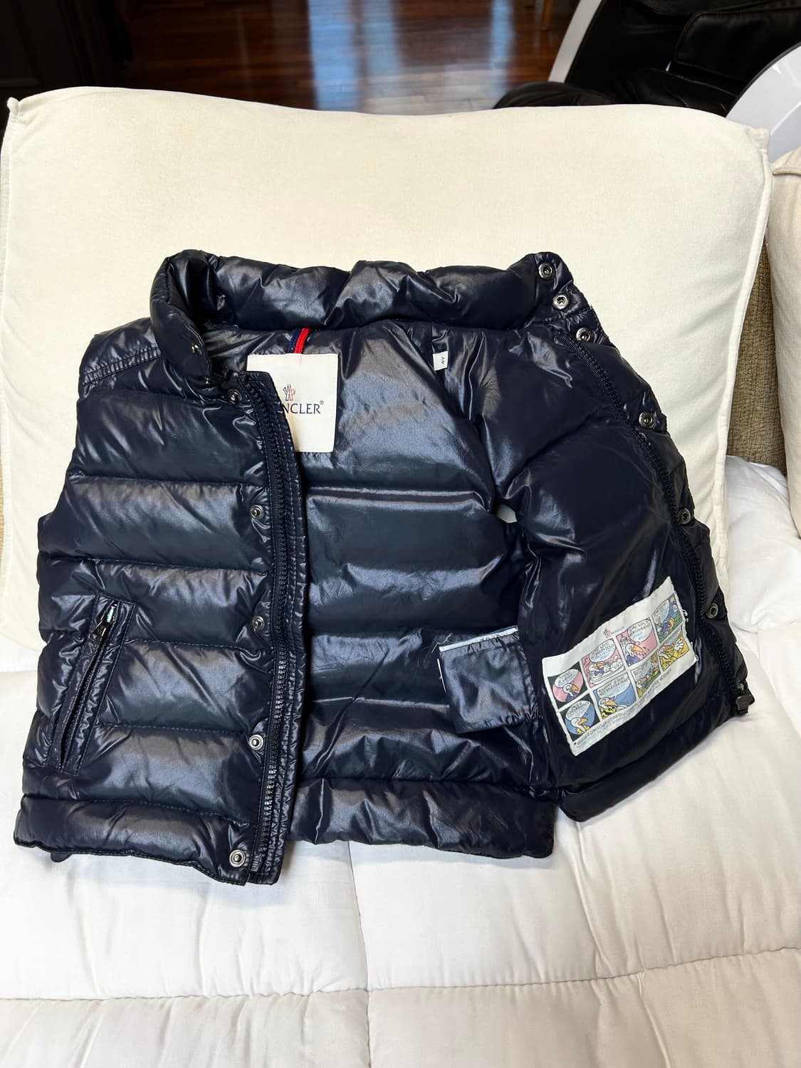 몽클레어 키즈 TIB 패딩 조끼(4세) 상품이미지6