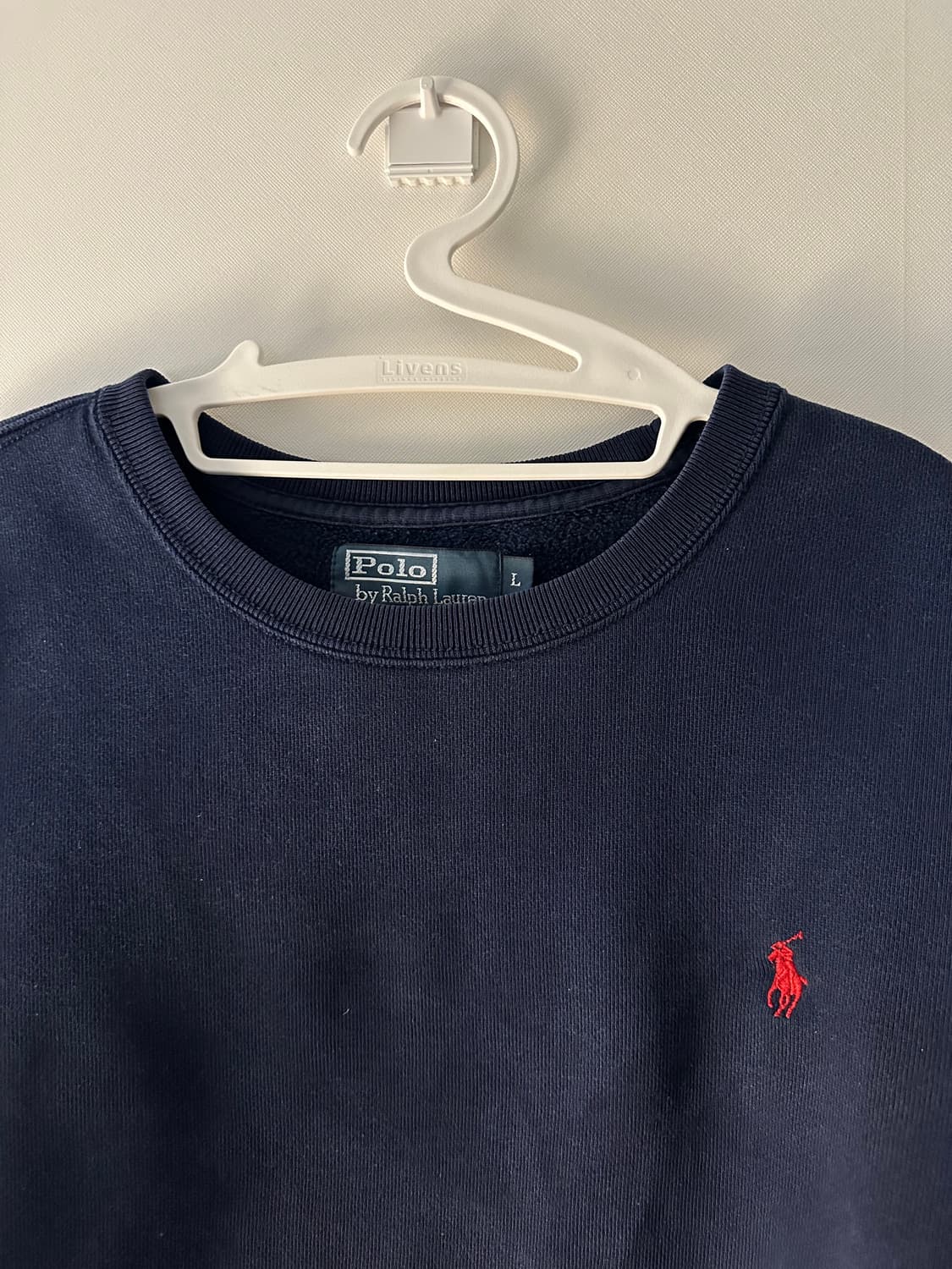 폴로 랄프로렌 맨투맨 네이비 L 상품이미지2