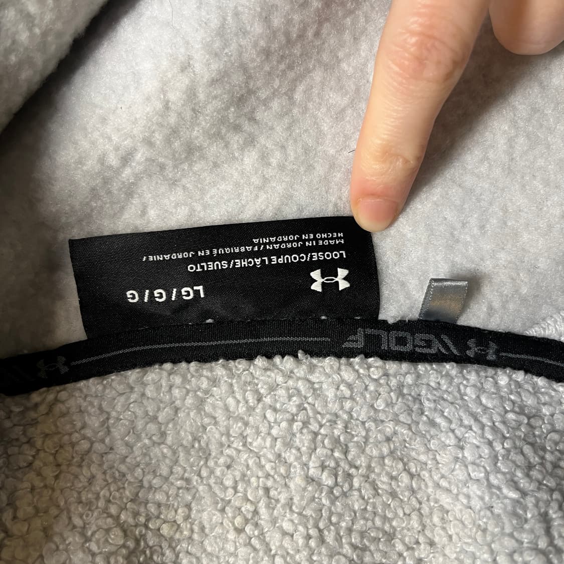 언더아머 플리스 집업 상품이미지5