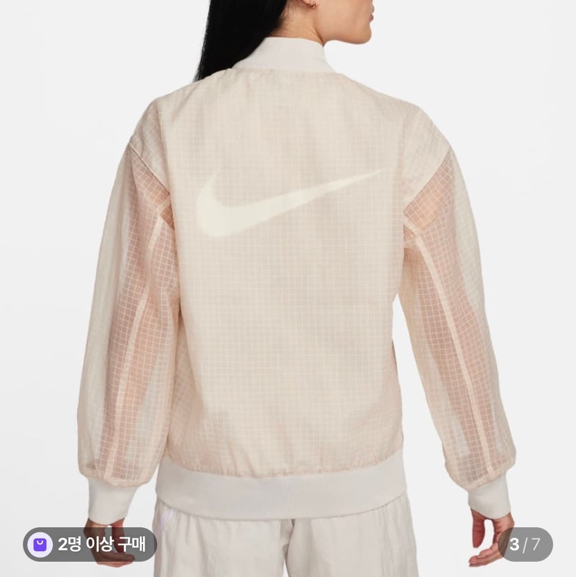 나이키 NSW 바시티 봄버 자켓 여성용 상품이미지4