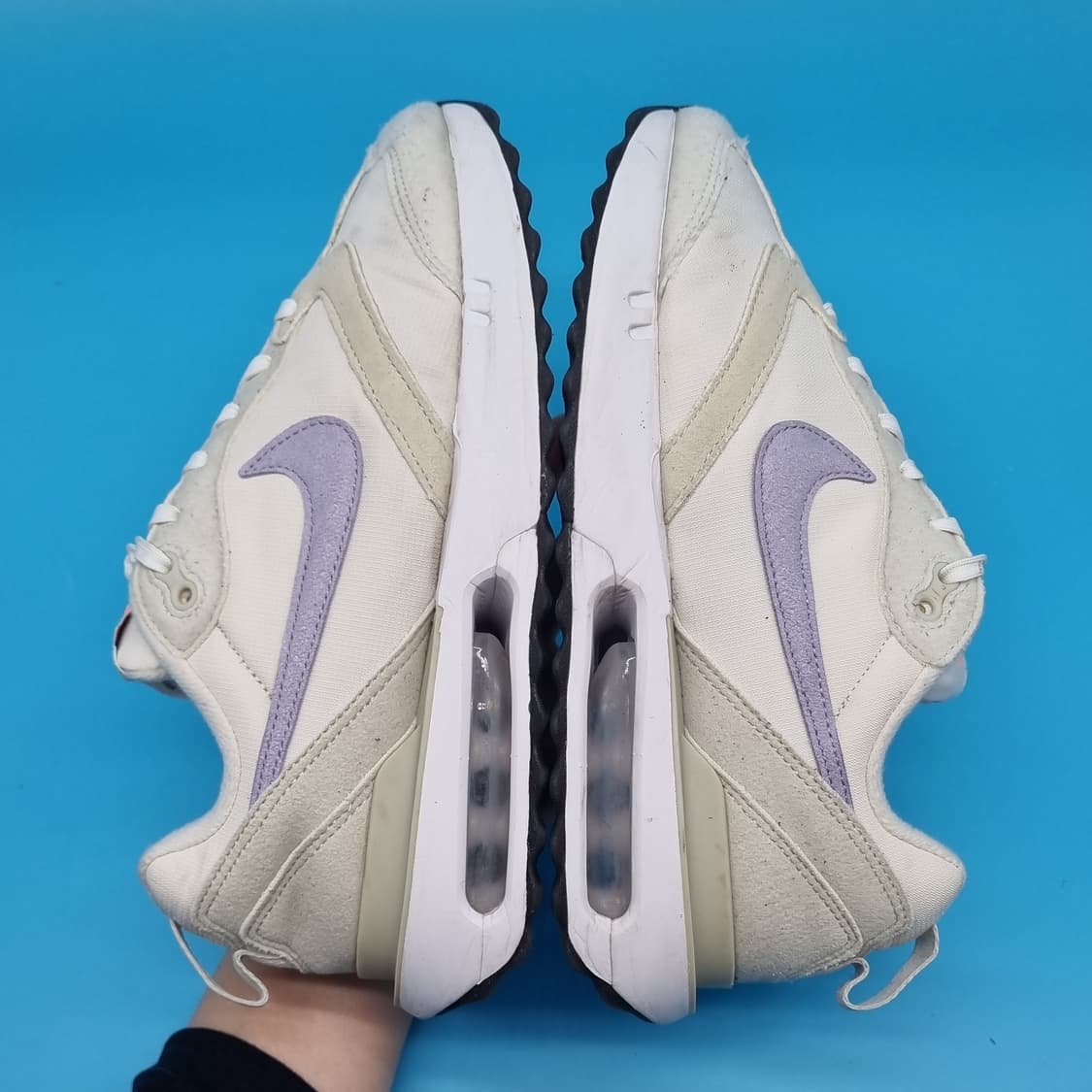 O 나이키 에어맥스 던 흰보 여성운동화240  상품이미지5