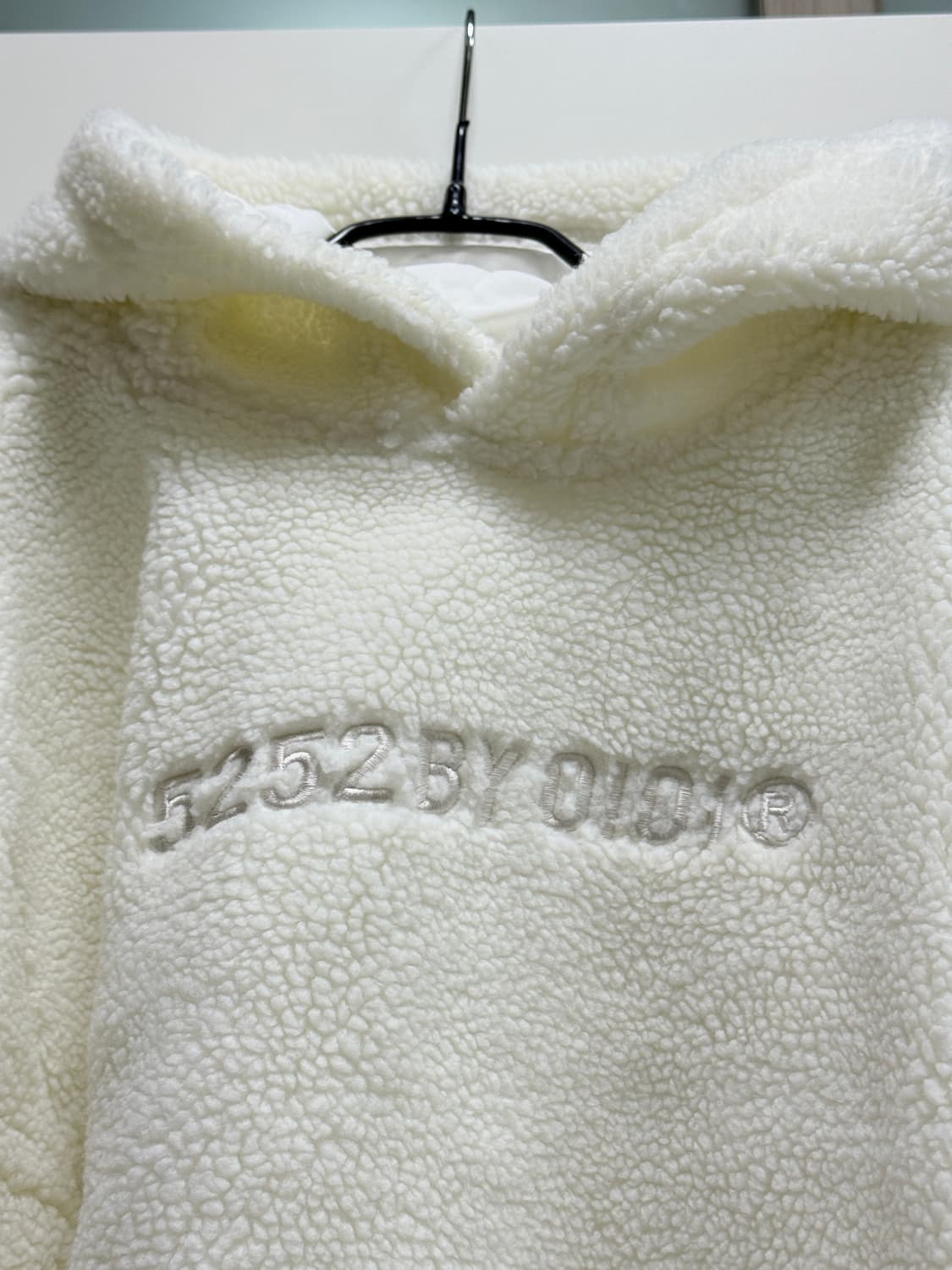 oioi 오아이오아이 양털 후리스 여성 후드티셔츠 Free 상품이미지2