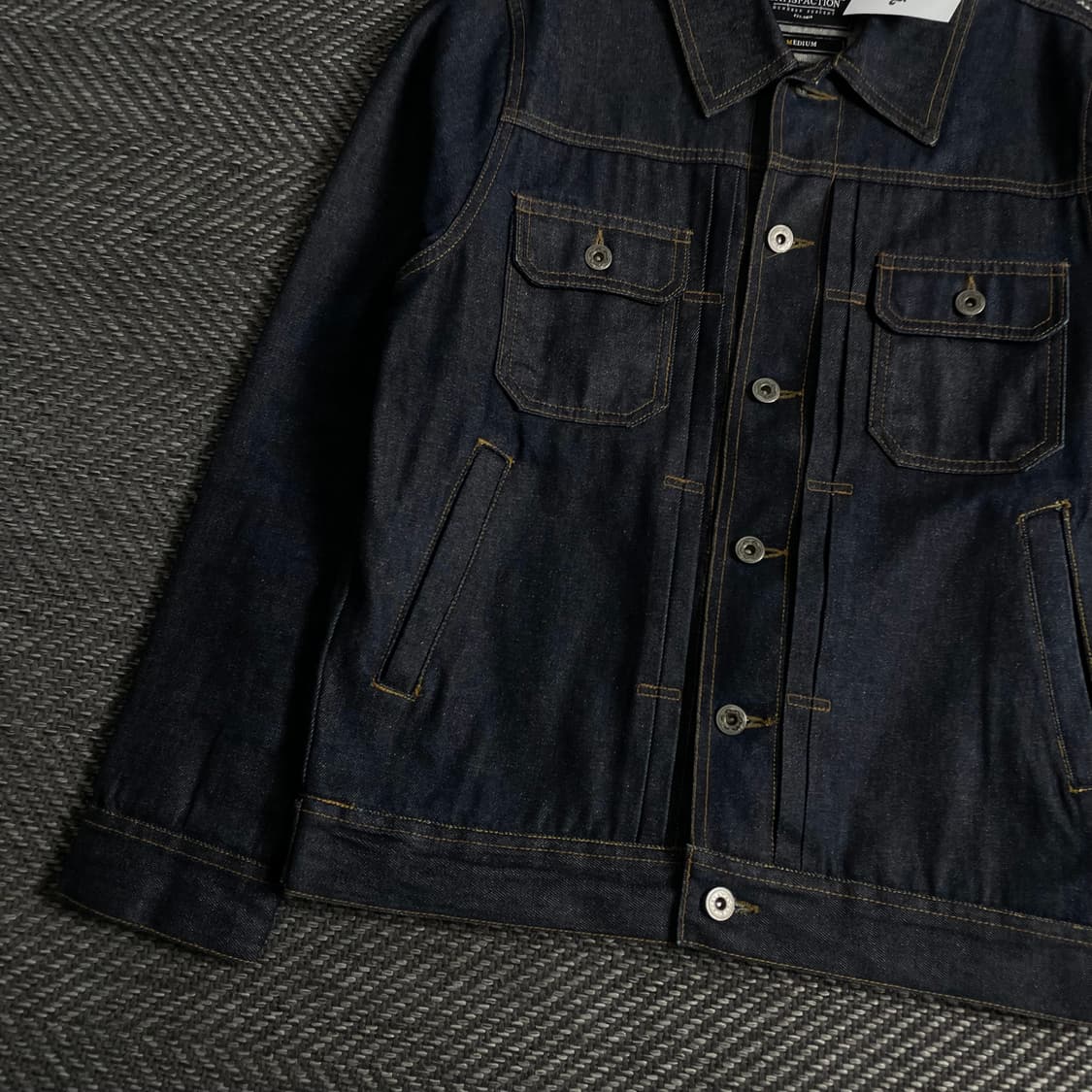 프리즘웍스 아메카지 생지 데님 트러커 자켓y 3558 상품이미지4