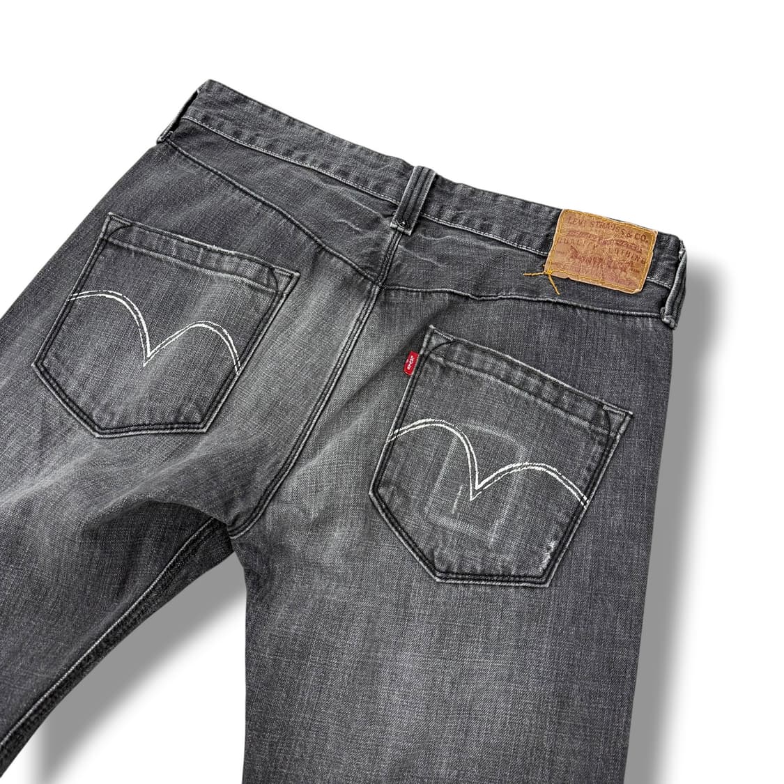 00‘s 리바이스 블랙 워싱 데님팬츠 상품이미지7