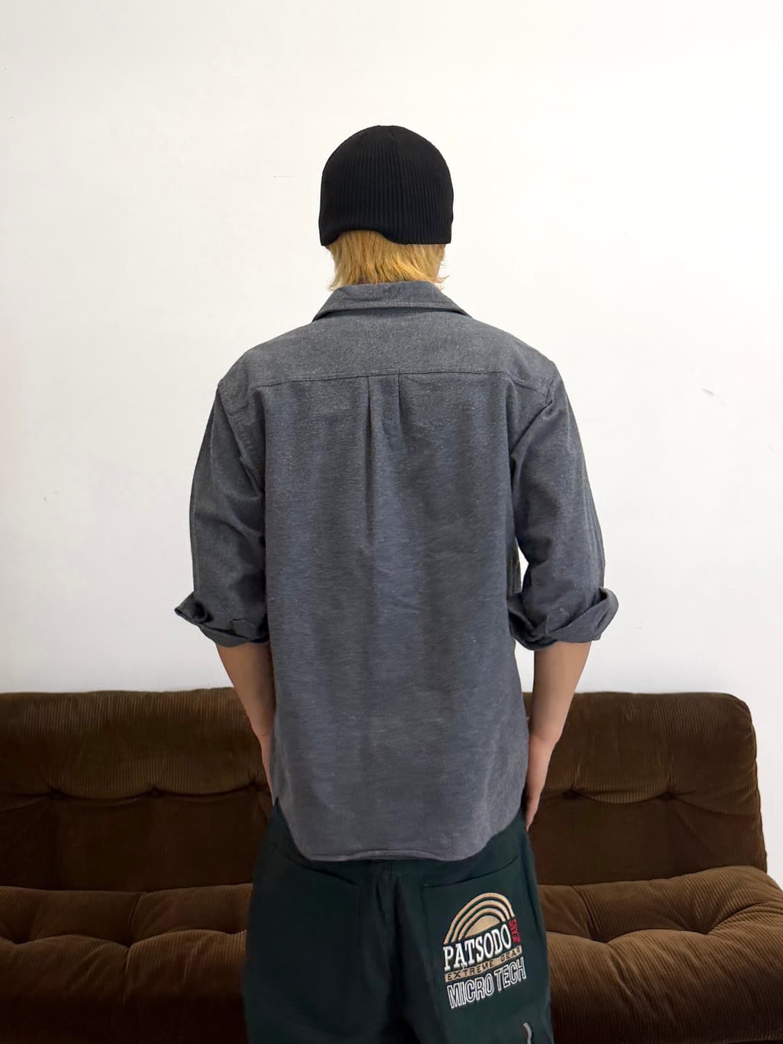 L.L.Bean 빈티지 코튼 워크 셔츠 상품이미지5