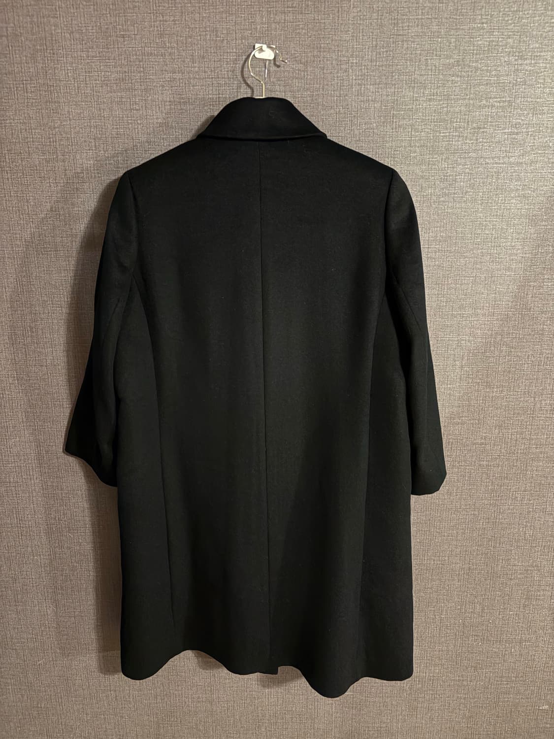 캐시미어 100% 블랙 코트 JAPAN 상품이미지4