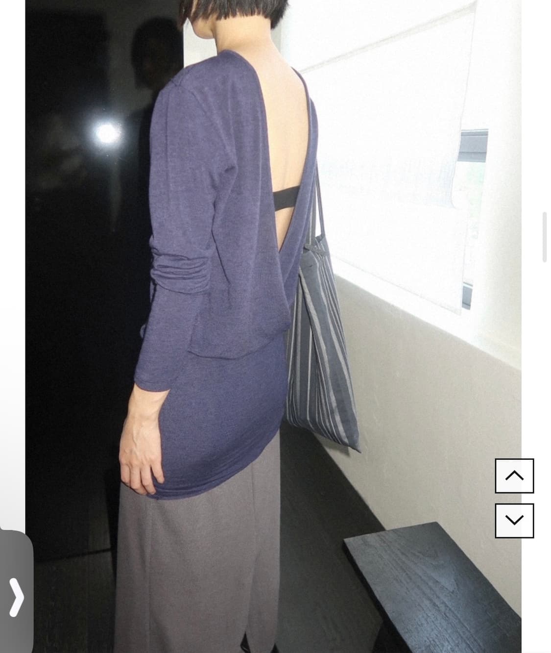 뮤로우) [made] Selma Dual Layered Top 상품이미지3